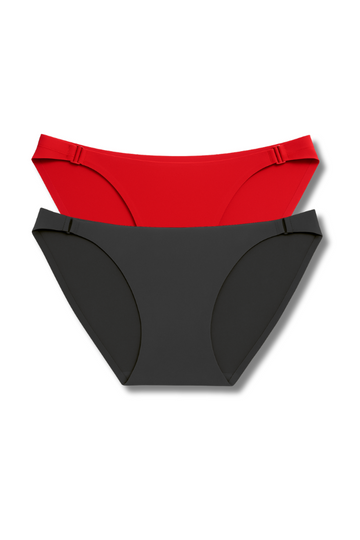 S & M Size | Seamless Panty with Front Ring Design | Pack of 2 | Soft, Stretchable & No Visible Lines