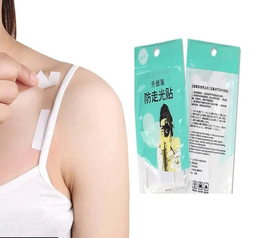 Lady Language Double Sided Fashion Tape for Dresses, Bras & Lingerie – 36 Transparent Strips