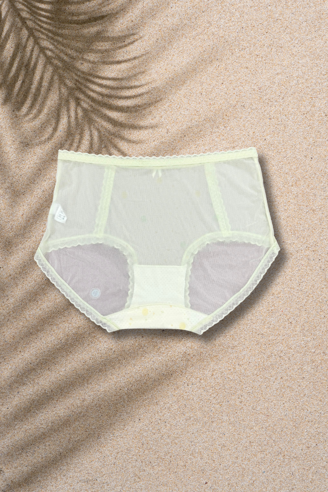 M & L Size | Seamless Air Panty for Women | Ultra-Thin, Breathable & Quick Dry | Cute Bow Design