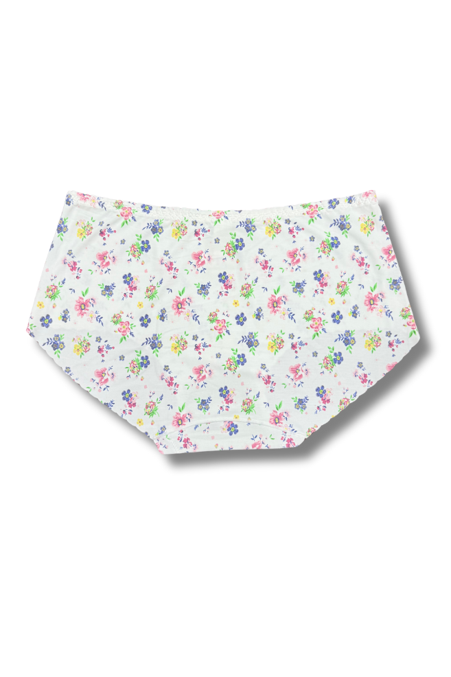 Plus Size Seamless Printed Panties 👙 | Mid-Rise Hipster | Super Stretchable Comfort (2XL/3XL, Pack of 2)