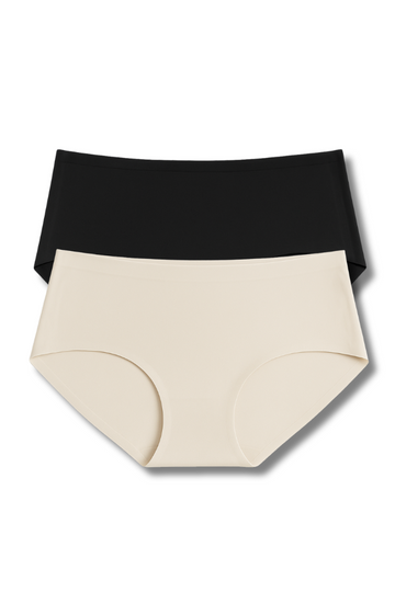 S Size Seamless Panties for Women | Pack of 2 | Invisible, Lightweight, No Panty Lines | Daily Wear