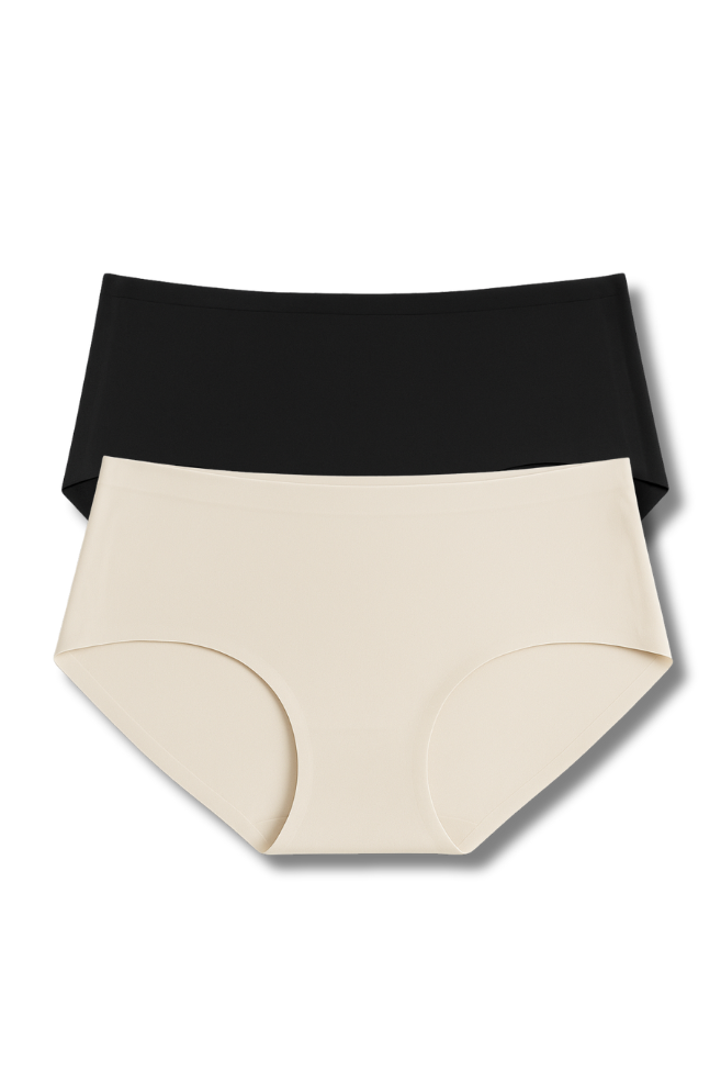 S Size Seamless Panties for Women | Pack of 2 | Invisible, Lightweight, No Panty Lines | Daily Wear