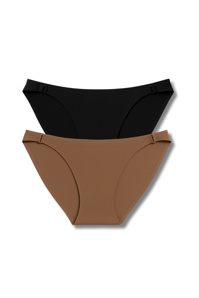 L&XL Size | Seamless Panty with Front Ring Design | Pack of 2 | Soft, Stretchable &amp; No Visible Lines