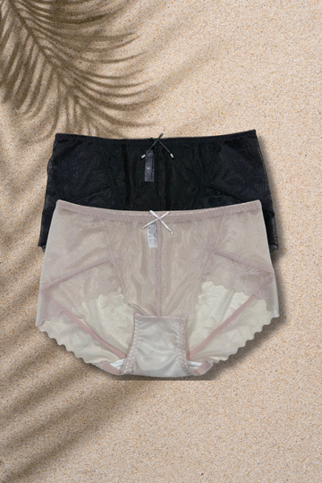 S & M Size | Lace & Net Panty for Women | Soft, Breathable & Comfortable | Everyday Luxury