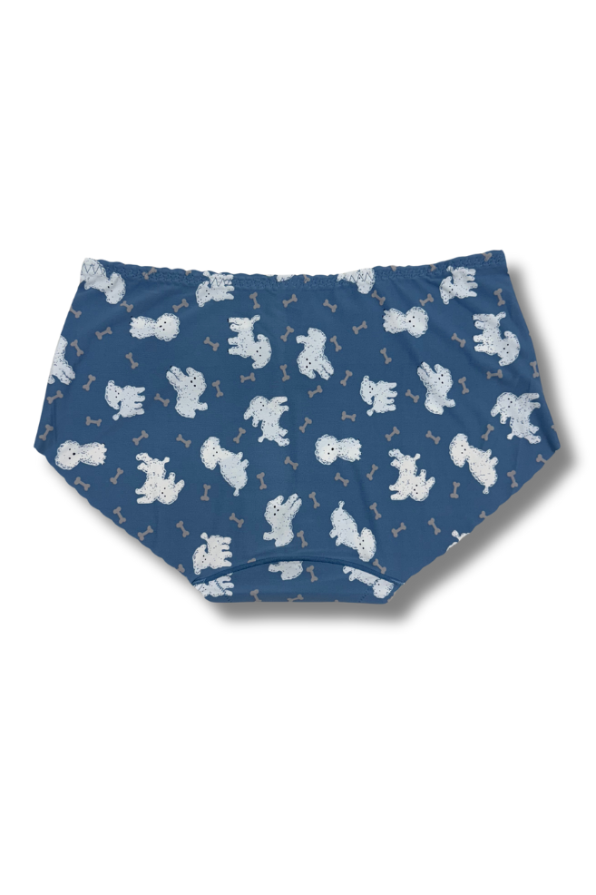 Plus Size Seamless Printed Panties 👙 | Mid-Rise Hipster | Super Stretchable Comfort (2XL/3XL, Pack of 2)