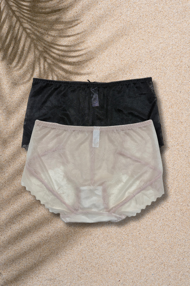 S & M Size | Lace & Net Panty for Women | Soft, Breathable & Comfortable | Everyday Luxury