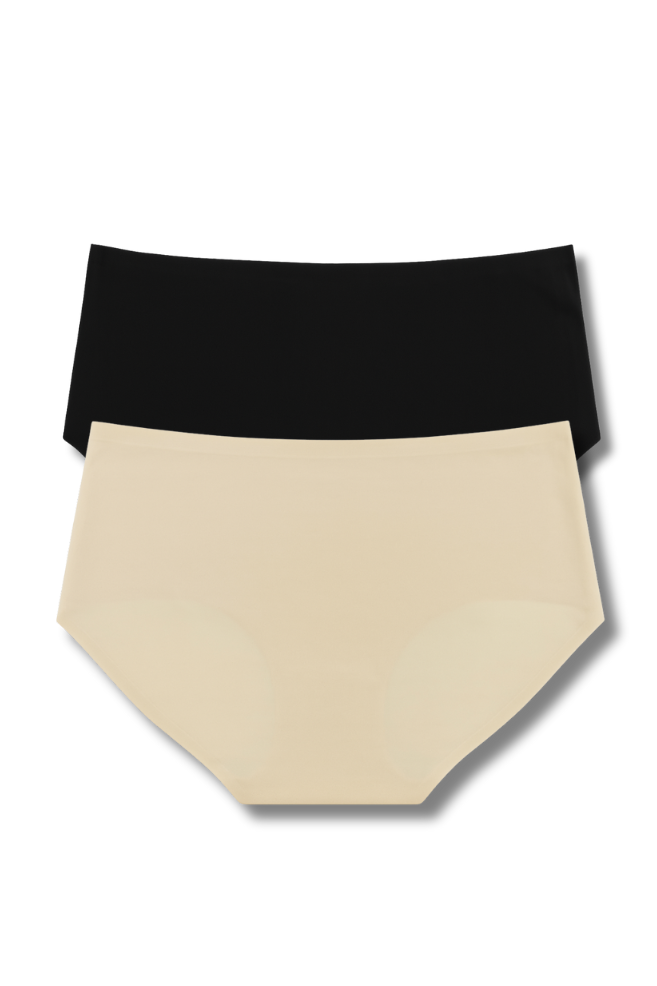 S Size Seamless Panties for Women | Pack of 2 | Invisible, Lightweight, No Panty Lines | Daily Wear