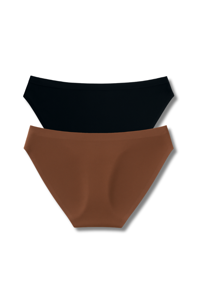 L&XL Size | Seamless Panty with Front Ring Design | Pack of 2 | Soft, Stretchable &amp; No Visible Lines