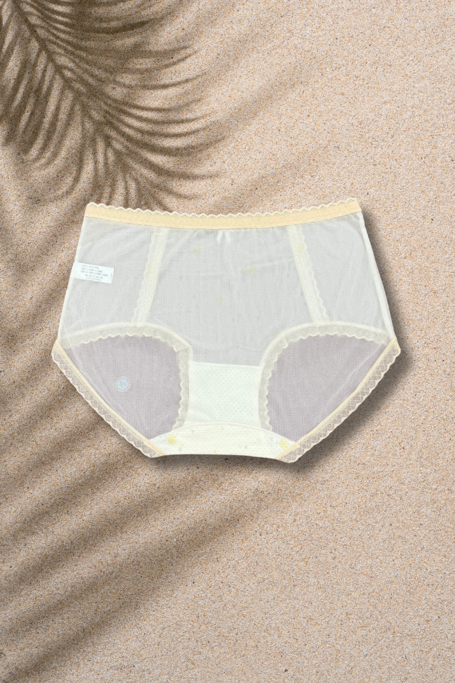 M & L Size | Seamless Air Panty for Women | Ultra-Thin, Breathable & Quick Dry | Cute Bow Design