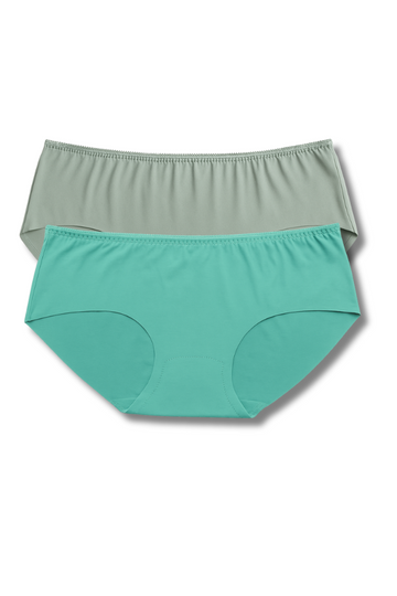 M & L Size | Seamless Hipster Panty for Women | Pack of 2 | Soft Elastic, Mid-Rise & No Visible Lines