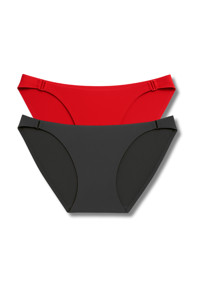 S & M Size | Seamless Panty with Front Ring Design | Pack of 2 | Soft, Stretchable & No Visible Lines