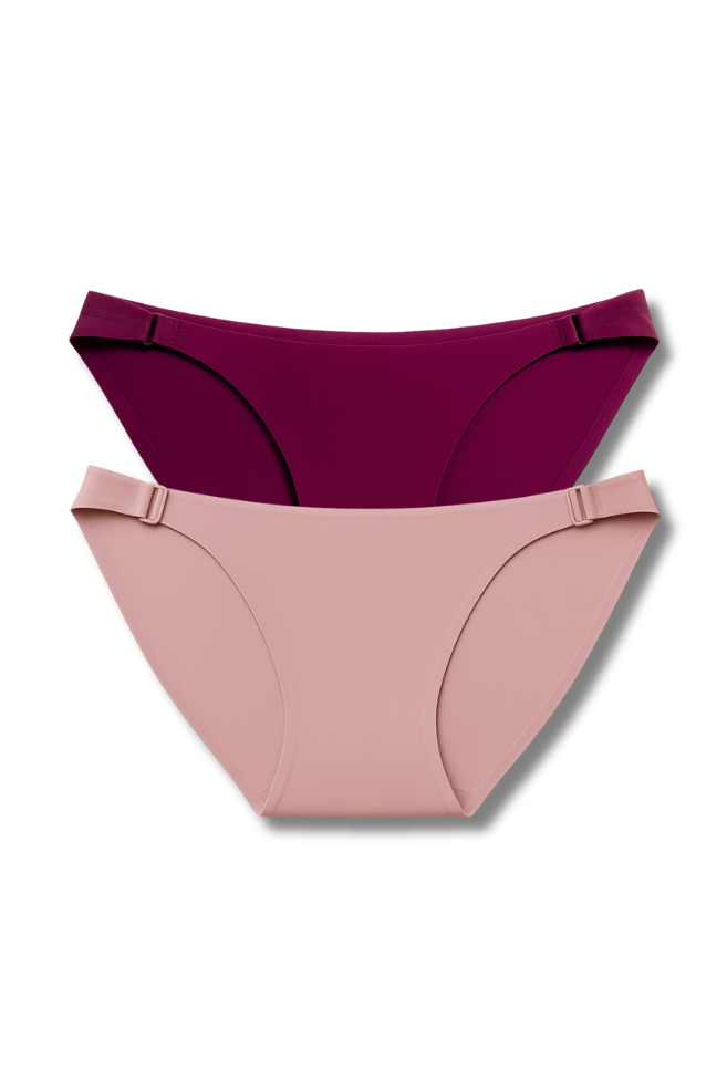 L&XL Size | Seamless Panty with Front Ring Design | Pack of 2 | Soft, Stretchable, No Visible Lines
