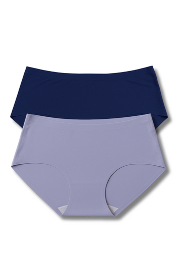 S Size Seamless Panties for Women | Pack of 2 | Invisible, Lightweight, No Panty Lines | Daily Wear