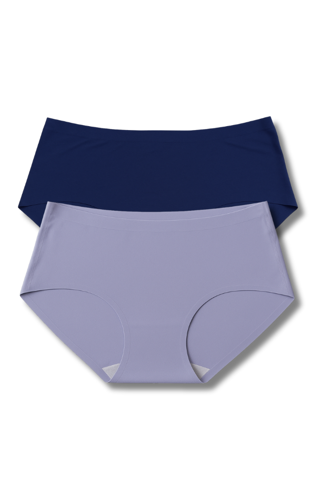 S Size Seamless Panties for Women | Pack of 2 | Invisible, Lightweight, No Panty Lines | Daily Wear