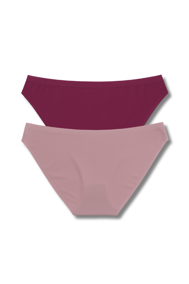 L&XL Size | Seamless Panty with Front Ring Design | Pack of 2 | Soft, Stretchable, No Visible Lines
