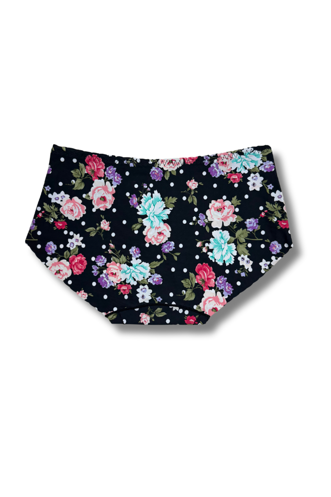 Plus Size Seamless Printed Panties 👙 | Mid-Rise Hipster | Super Stretchable Comfort (2XL/3XL, Pack of 2)