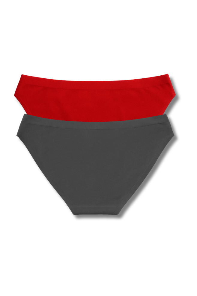 S & M Size | Seamless Panty with Front Ring Design | Pack of 2 | Soft, Stretchable & No Visible Lines