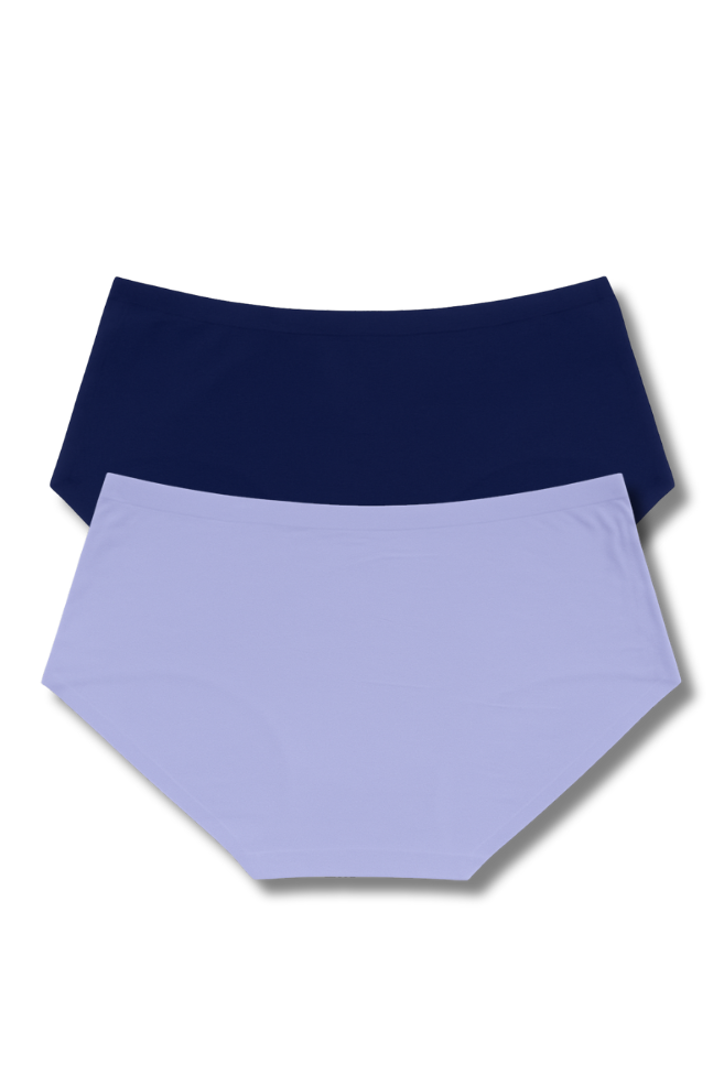 S Size Seamless Panties for Women | Pack of 2 | Invisible, Lightweight, No Panty Lines | Daily Wear