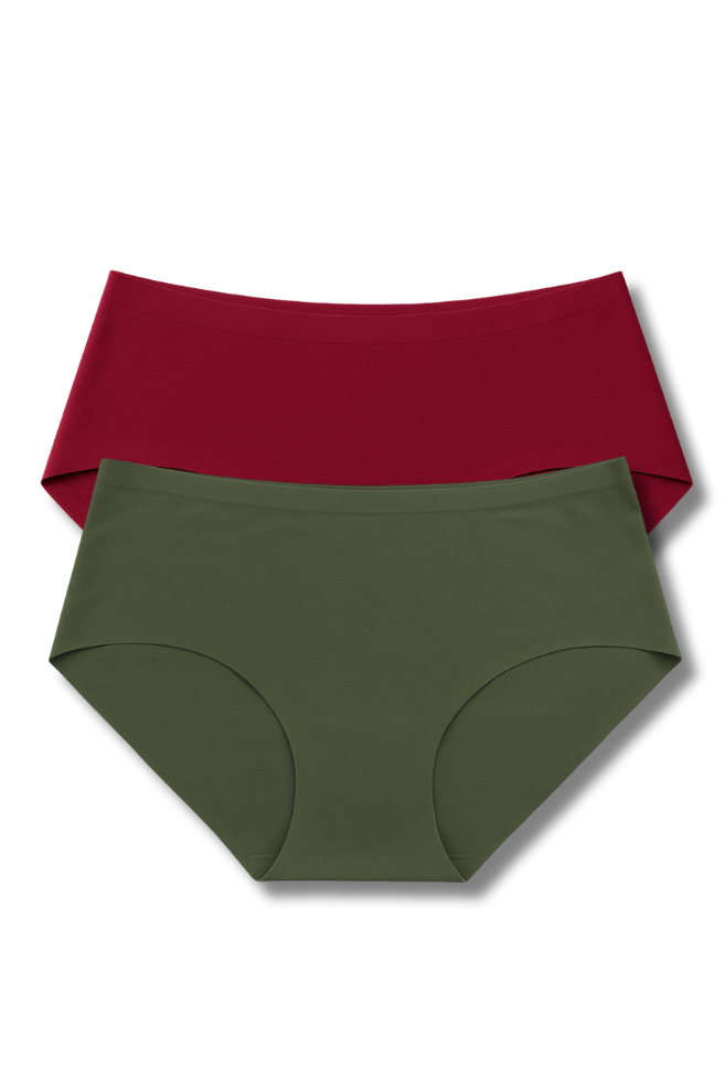 S Size Seamless Panties for Women | Pack of 2 | Invisible, Lightweight, No Panty Lines | Daily Wear