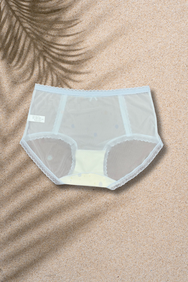 M & L Size | Seamless Air Panty for Women | Ultra-Thin, Breathable & Quick Dry | Cute Bow Design