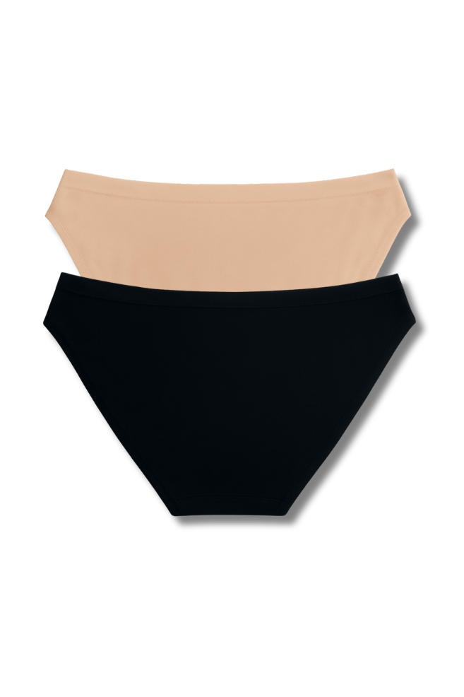 S & M Size | Seamless Panty with Front Ring Design | Pack of 2 | Soft, Stretchable & No Visible Lines