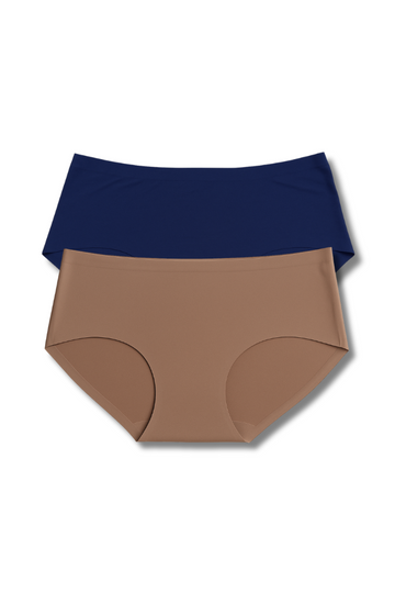 M & L Size Seamless Panties for Women | Pack of 2 | Invisible, Lightweight, No Panty Lines | Daily Wear