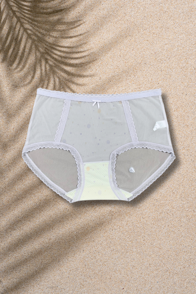 M & L Size | Seamless Air Panty for Women | Ultra-Thin, Breathable & Quick Dry | Cute Bow Design