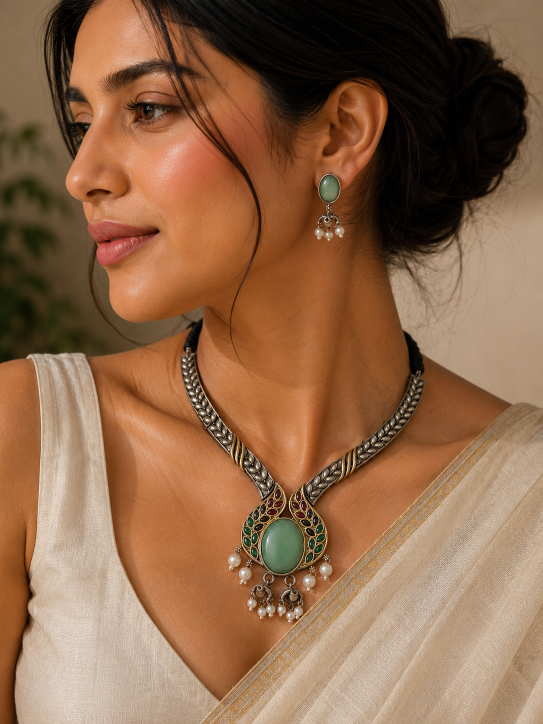 Meher Statement Necklace Set