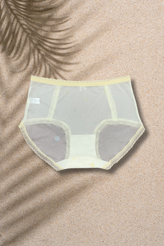 M & L Size | Seamless Air Panty for Women | Ultra-Thin, Breathable & Quick Dry | Cute Bow Design