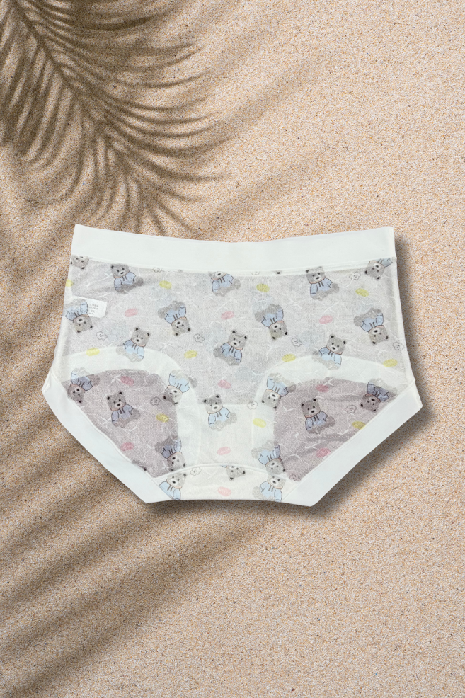 M & L Size | Limited Edition Seamless Panda Print Air Panties | Super Thin, Breathable & Full Coverage