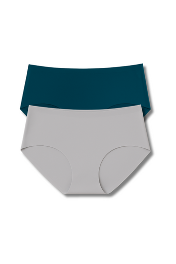 XL-2XL Seamless Panty Pack of 2 for Women | Super Stretchable, Lightweight, Mid-Rise Hipster | Daily Wear Comfort