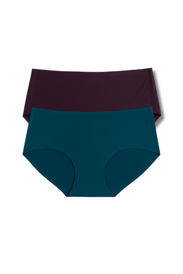 M & L Size Seamless Panties for Women | Pack of 2 | Invisible, Lightweight, No Panty Lines | Daily Wear