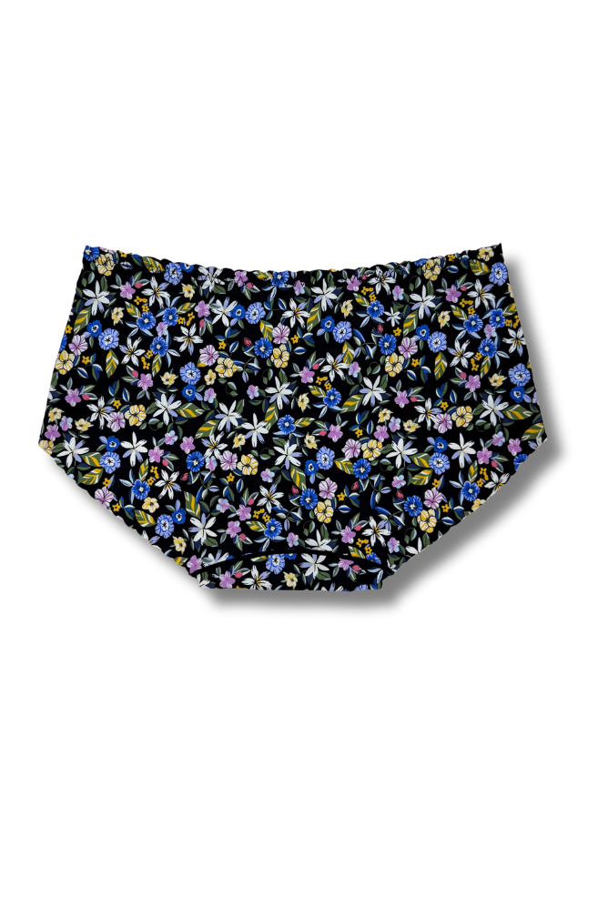Plus Size Seamless Printed Panties 👙 | Mid-Rise Hipster | Super Stretchable Comfort (2XL/3XL, Pack of 2)