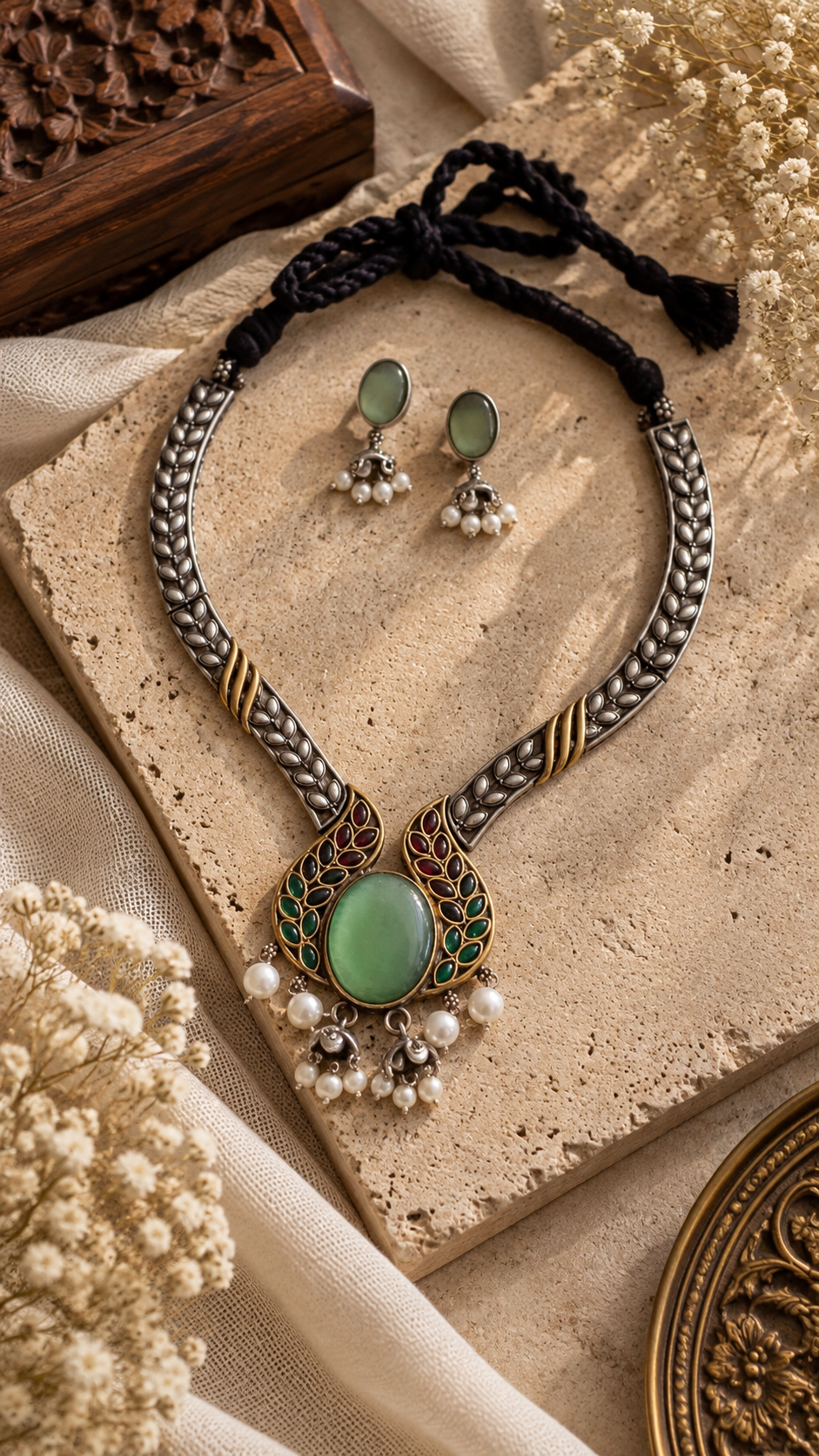 Meher Statement Necklace Set