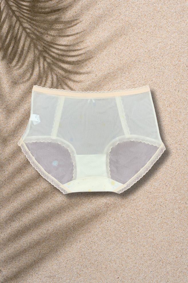 M & L Size | Seamless Air Panty for Women | Ultra-Thin, Breathable & Quick Dry | Cute Bow Design