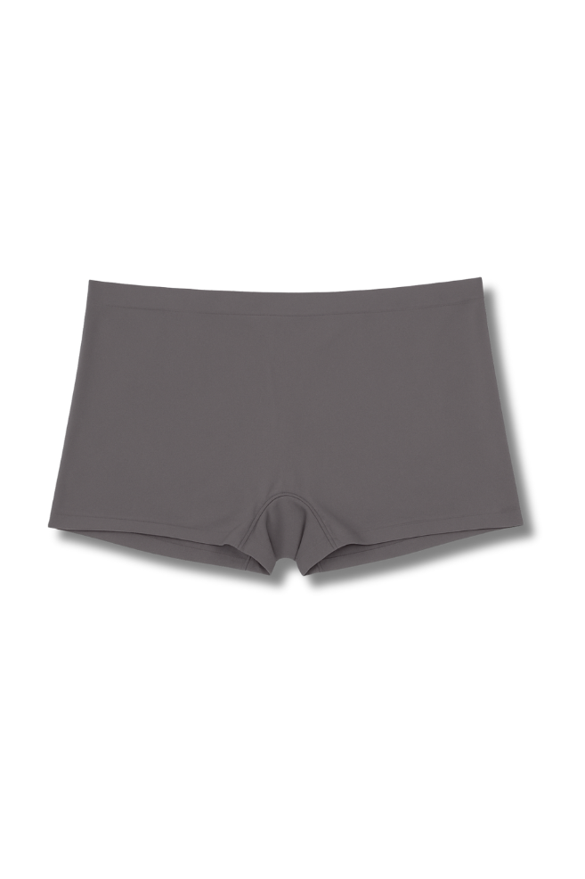 Fits M, L & XL Free Size Seamless Boy Shorts Panties for Women | Pack of 2 | High Rise, Full Coverage