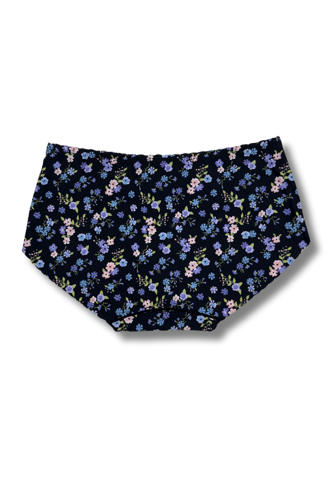 Plus Size Seamless Printed Panties 👙 | Mid-Rise Hipster | Super Stretchable Comfort (2XL/3XL, Pack of 2)
