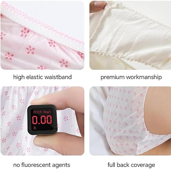 Women Disposable Panties for Travelling/Body Spa/Massage/Maternity/Period – Pack of 6 pcs