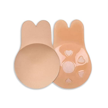 Rabbit Ear Push-Up Adhesive Bra | Beige (1 Pair)