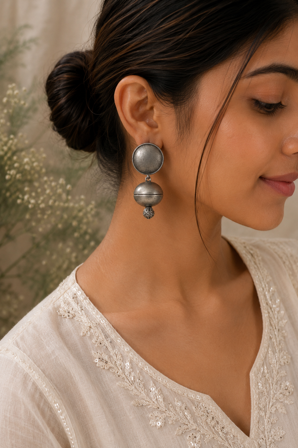Gola Antique Drop Earrings
