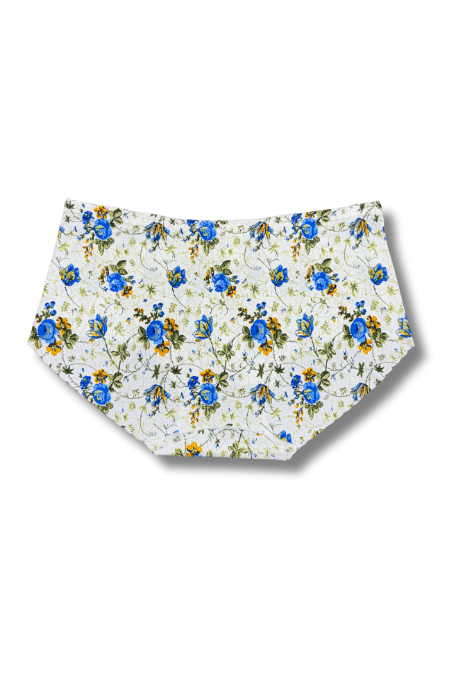 Plus Size Seamless Printed Panties 👙 | Mid-Rise Hipster | Super Stretchable Comfort (2XL/3XL, Pack of 2)