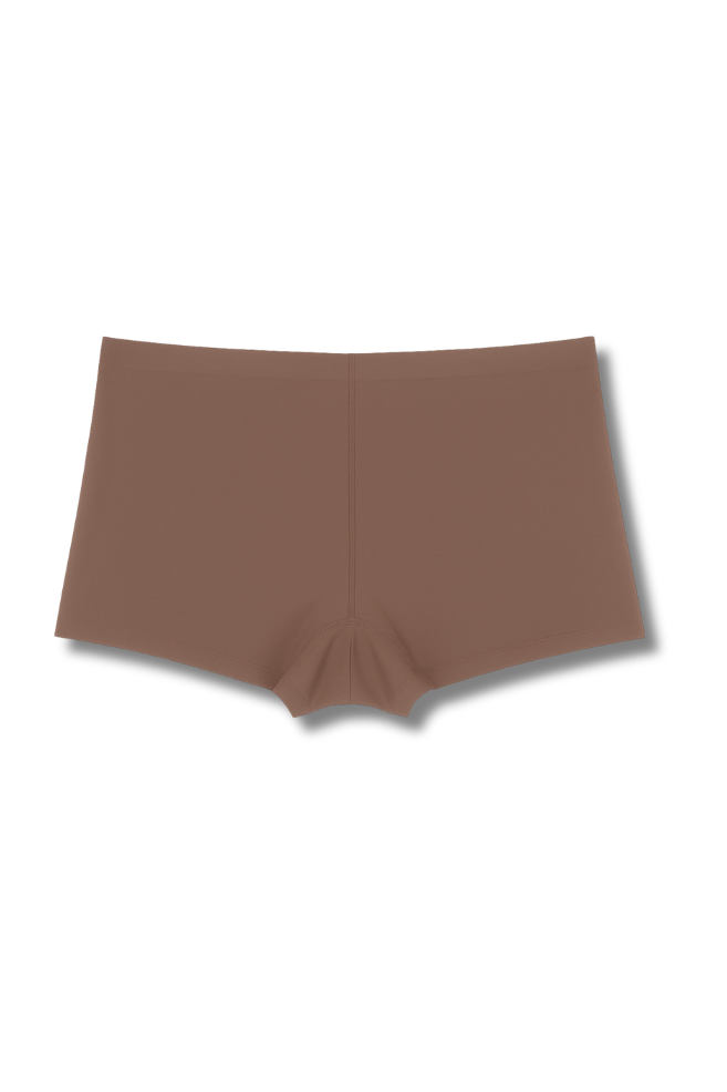 Fits M, L & XL Free Size Seamless Boy Shorts Panties for Women | Pack of 2 | High Rise, Full Coverage