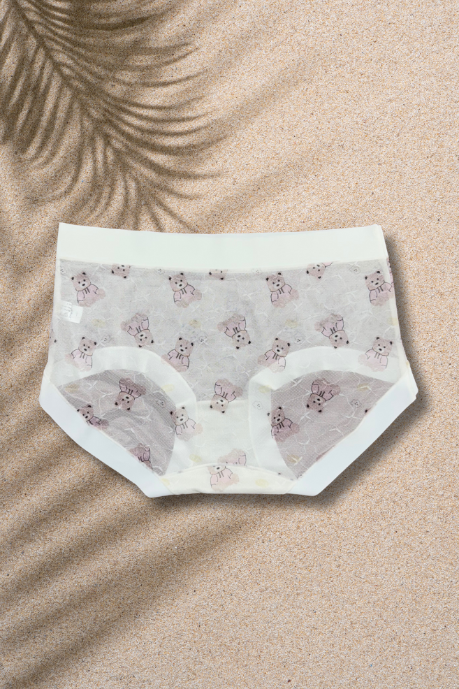 M & L Size | Limited Edition Seamless Panda Print Air Panties | Super Thin, Breathable & Full Coverage