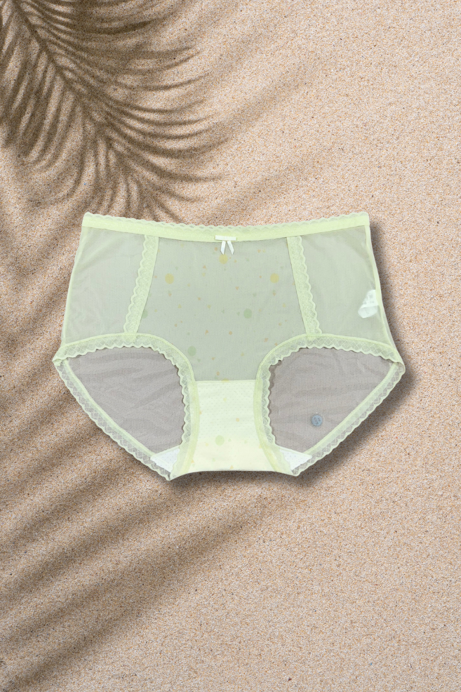 M & L Size | Seamless Air Panty for Women | Ultra-Thin, Breathable & Quick Dry | Cute Bow Design