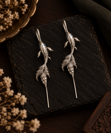 Matsya Fish Ear Cuffs