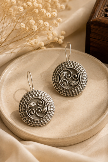 Vriksha Spiral Earrings