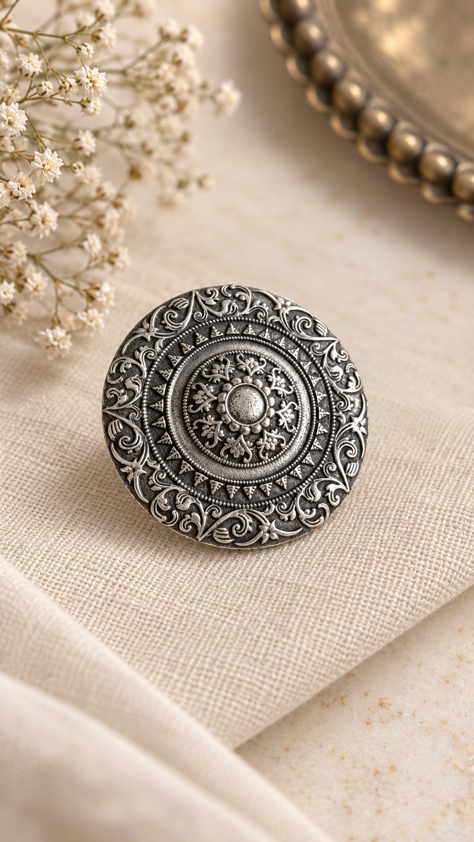 Royal Heritage Mandala Ring