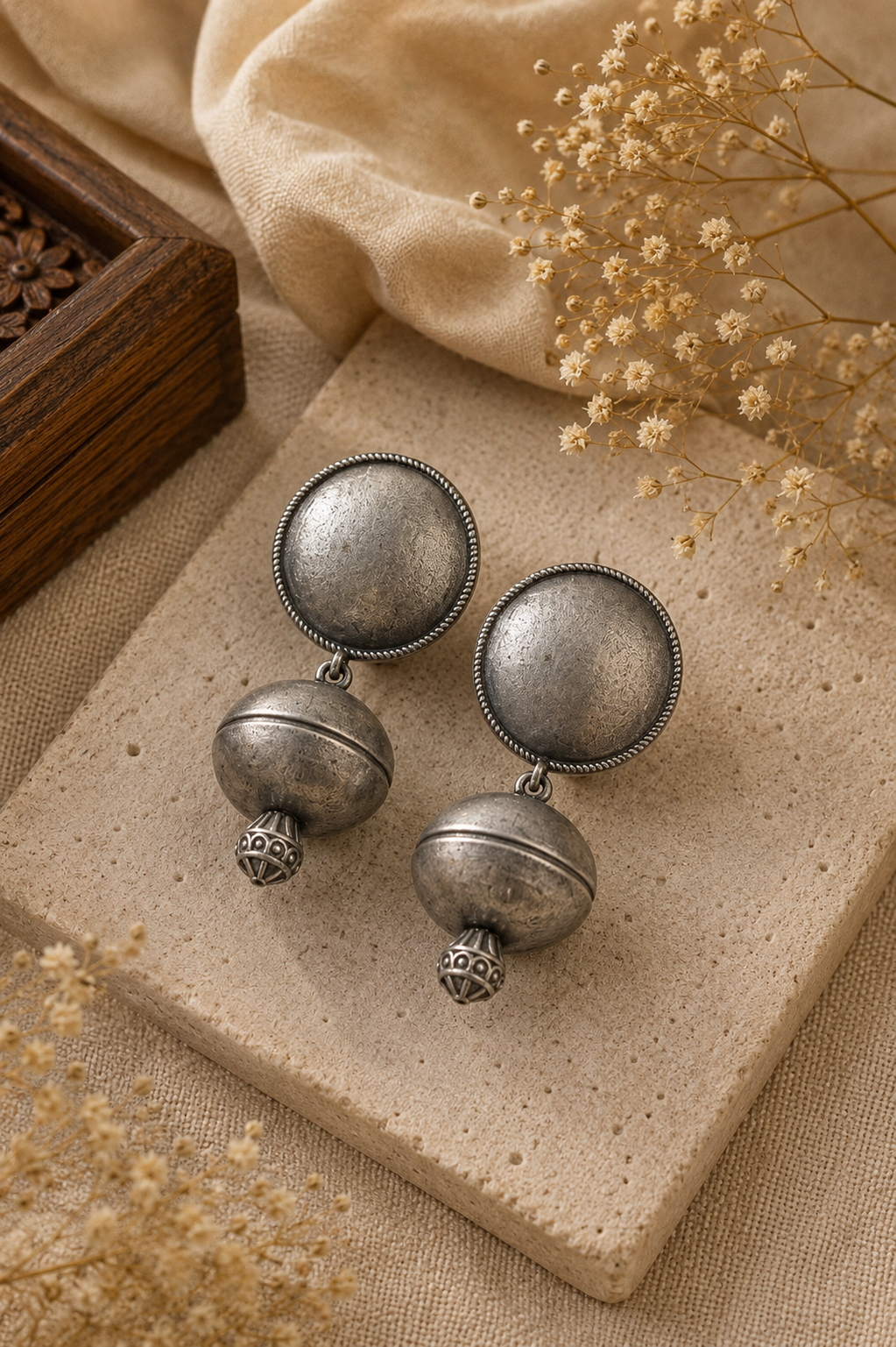 Gola Antique Drop Earrings