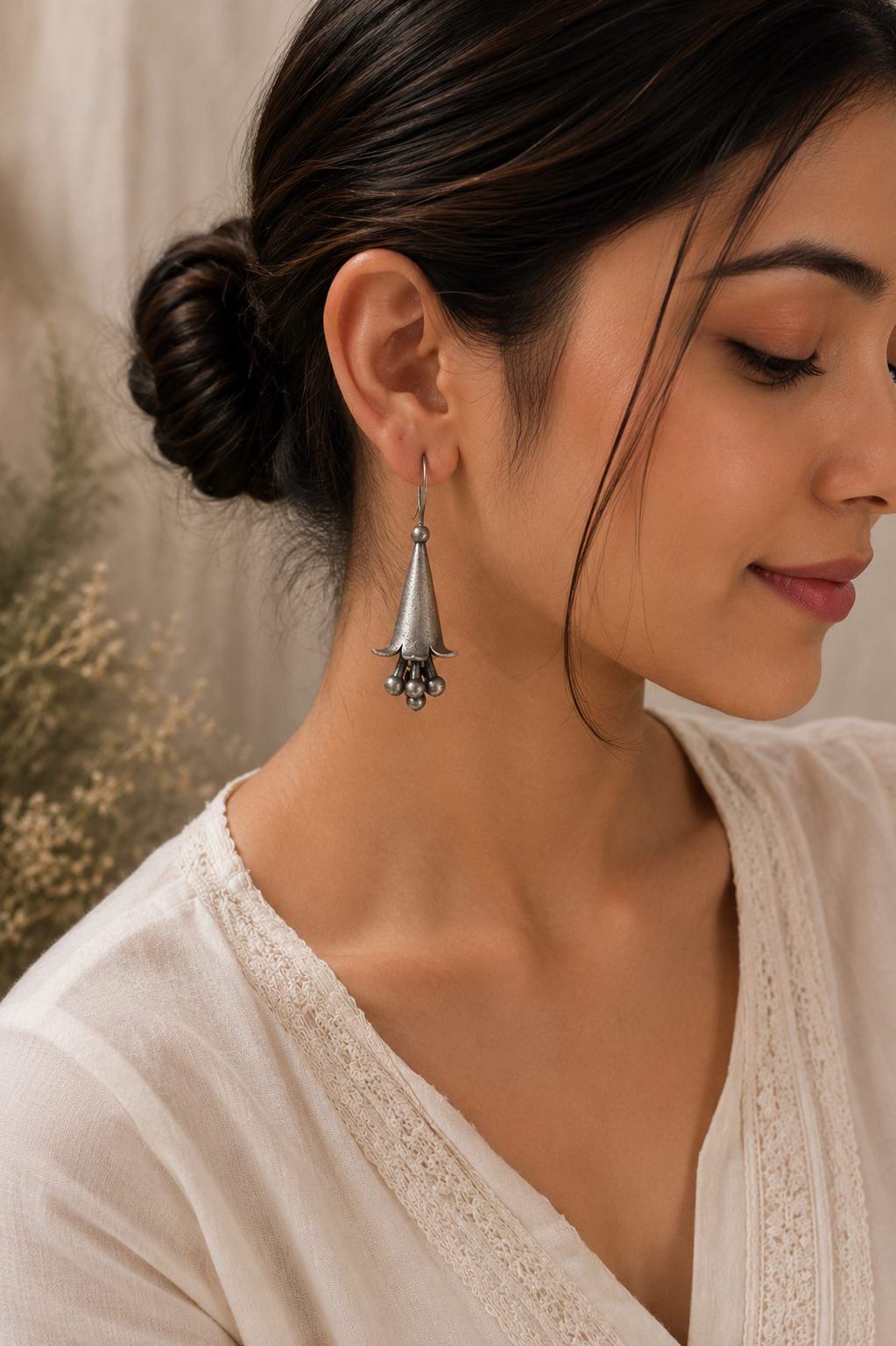 Chandrika Bell Drop Earrings