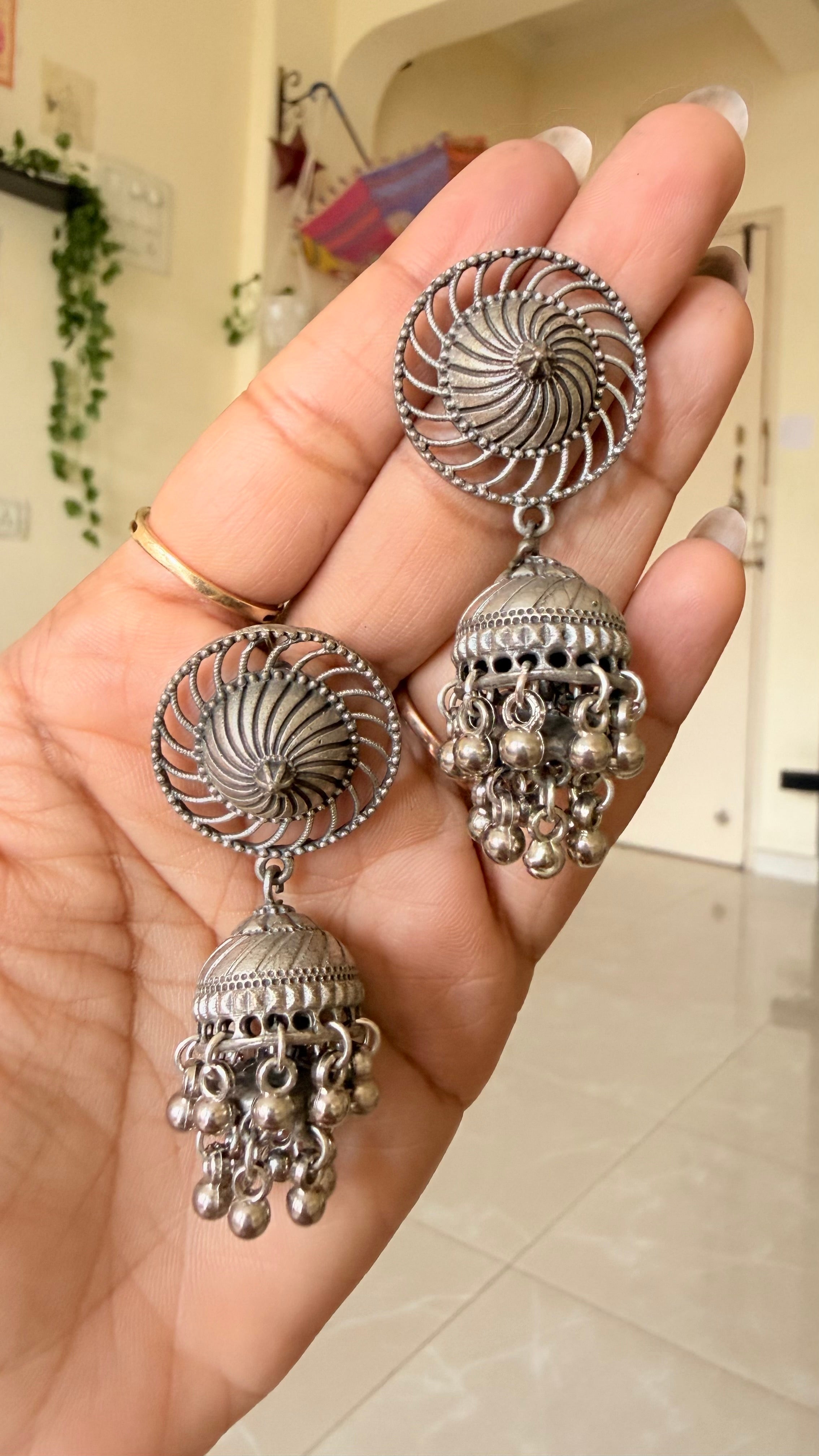 Surya Phool Jhumkas